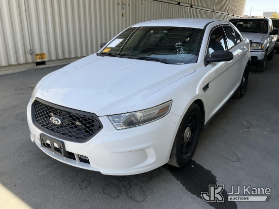 (Jurupa Valley, CA) 2013 Ford Taurus Police 4-Door Sedan Runs & Moves