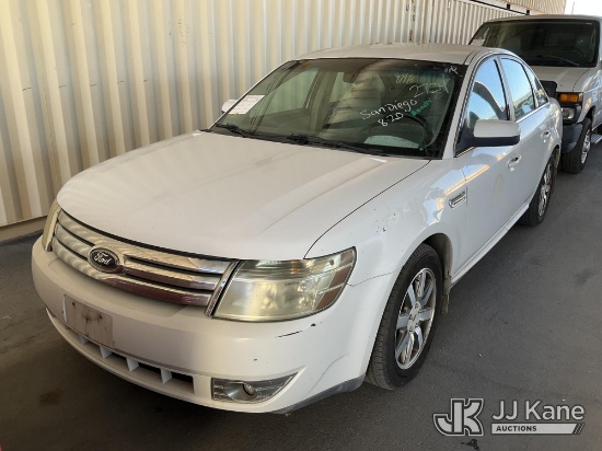 (Jurupa Valley, CA) 2008 Ford Taurus 4-Door Sedan Runs & Moves) (Open Recall, Vehicle is subject to