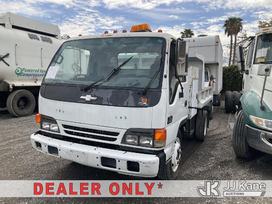(Birmingham, AL) 2000 Chevrolet W45042 Dump Truck Not Running, Condition Unknown