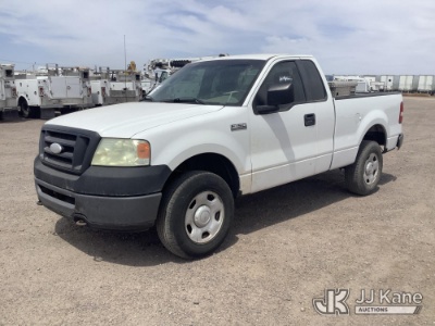 (Phoenix, AZ) 2008 Ford F150 4x4 Pickup Truck Runs & Moves