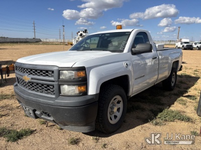(Fort Lupton, CO) 2014 Chevrolet Silverado 1500 Pickup Truck Not Running, Condition Unknown