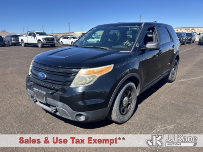 (Las Vegas, NV) 2015 Ford Explorer AWD Police Interceptor 4-Door Sport Utility Vehicle Runs & Moves