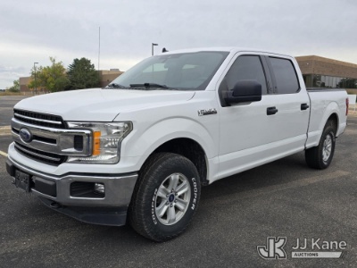 (Greeley, CO) 2020 Ford F-150 Crew-Cab Pickup Truck Runs & Moves) (Drivers Side Airbag Wiring Issue
