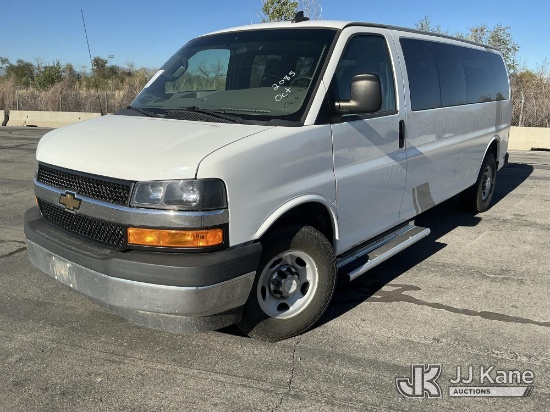 (Salt Lake City, UT) 2017 Chevrolet Express G3500 Passenger Van Runs & Moves) (Window Deficiencies