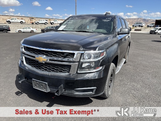 (Las Vegas, NV) 2016 Chevrolet Tahoe Police 4-Door Sport Utility Vehicle Runs & Moves) (Dash Warning