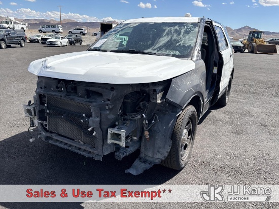 (Las Vegas, NV) 2018 Ford Explorer AWD Police Interceptor 4-Door Sport Utility Vehicle Runs & Moves)