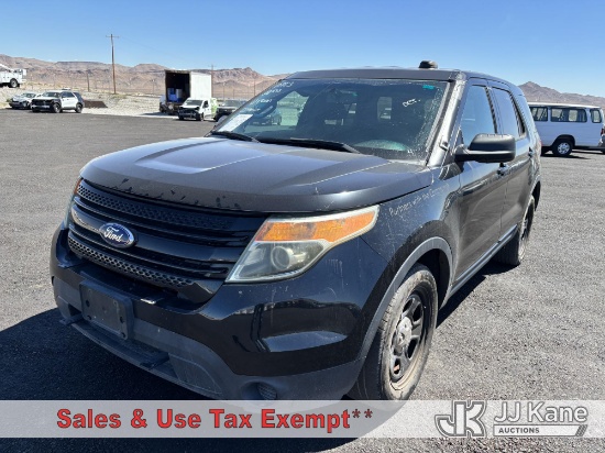(Las Vegas, NV) 2015 Ford Explorer AWD Police Interceptor 4-Door Sport Utility Vehicle Runs & Moves)