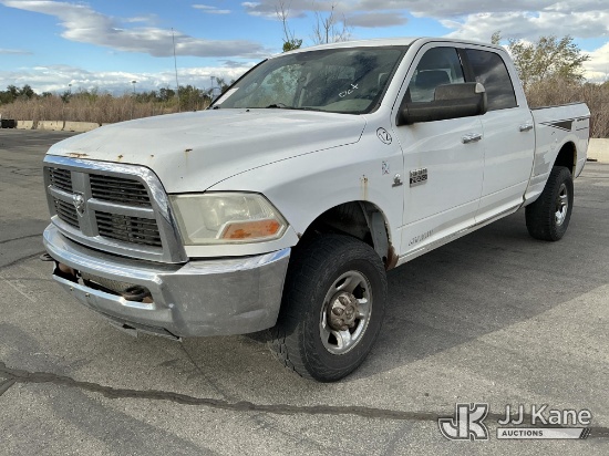(Salt Lake City, UT) 2011 Ram 2500 4x4 Crew-Cab Pickup Truck Runs & Moves) (Dash Indicator Lights On