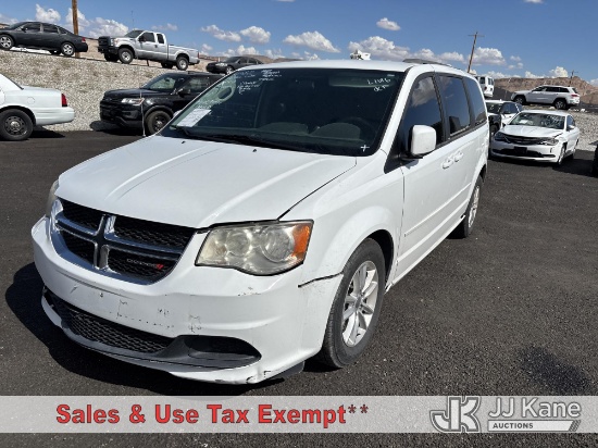 (Las Vegas, NV) 2014 Dodge Grand Caravan Mini Passenger Van Runs) (Collision Issues, Does Not Move,