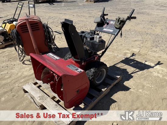 (Sparks, NV) Snaper Snow Blower 1030 Model # 10350E (Used Used, Condition Unknown