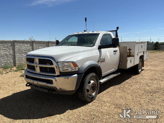 (Fort Lupton, CO) 2016 RAM 5500 Regular Cab DRW Runs & Moves) (Dash Warning Indicators On)(No Emissi
