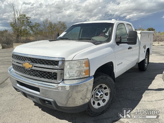 (Salt Lake City, UT) 2012 Chevrolet Silverado 2500HD 4x4 Extended-Cab Service Truck Runs & Moves