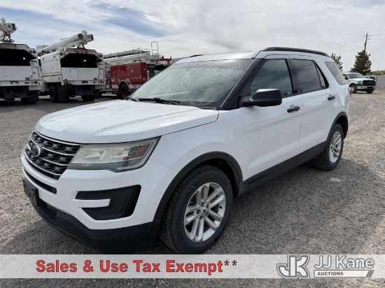 (Sparks, NV) 2017 Ford Explorer 4-Door Sport Utility Vehicle Runs & Moves