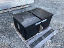 (China Grove, NC) (1) Pallet Of 2 Utility Truck Boxes 24 in W x 18 in H x 19 in L (1647926)