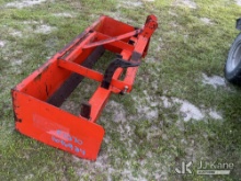 (Thonotosassa, FL) 66 Inch 3 Point Hitch Box Blade with Teeth (1646924)