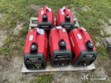 (Thonotosassa, FL) (5) Honda Gas Powered Generators (1649444)