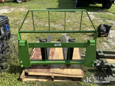 (Tampa, FL) Kivel 3500lb 48 Inch Fork Attachment, SN: KM10916 (1652539 )