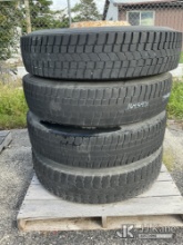 (South Beloit, IL) (4) Tires w/ Rims, 10R22.5 (1645971 )