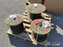 (Kansas City, MO) (3) Spools Of 1/2 Inch Wire Rope (1649876)
