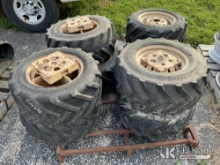 (South Beloit, IL) (8) Tires W/ Rims, 23x10.50-12NHS (1652812 )