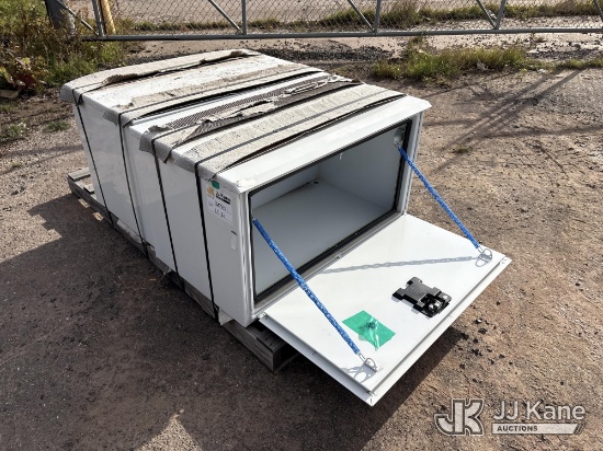 (Superior, WI) (2) white aluminum boxes. 42 in wide, 24 in deep, 24 in tall (1653131 )