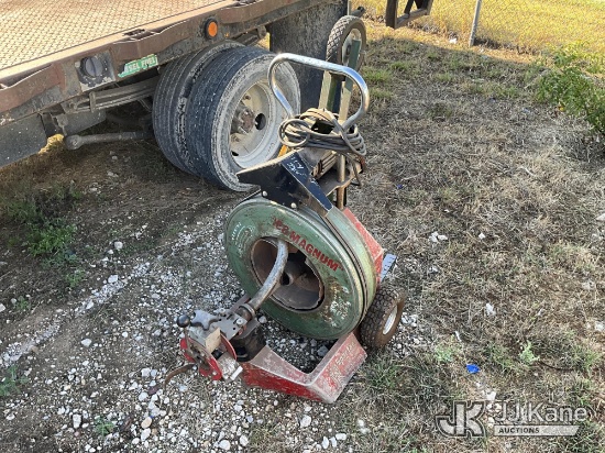(Waxahachie, TX) Spartan 1065 Drain Cleaning Machine, s/n 073ACN (1650270 )