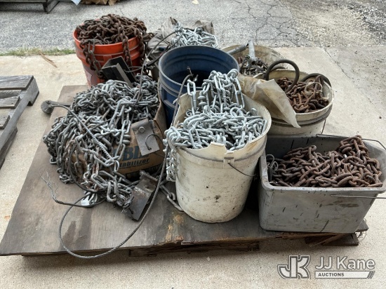 (South Beloit, IL) Pallet of Miscellaneous Chains (1655236 )