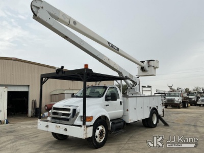 (Carrizo Springs, TX) Terex/Telelect HiRanger 5FC-55 with 2011 Ford F-750 (1648380)