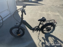(Jurupa Valley, CA) Green E-bike No Keys, No Chargers, This Is A Police Seizure Item And May Be Lock