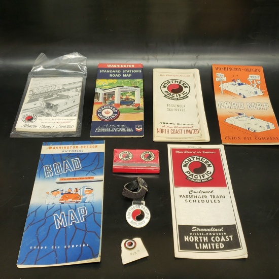 Northern Pacific Railway Ephemera Lot