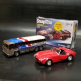 Mixed Lot Buddy L Greyhound, Monogram Model, Revel 65 Cobra