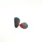 Pair of Black Oval Tablets 2.05ct