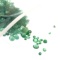 Mixed Emeralds (Chrysoprace / Emerald on Presidium) .5-2mm 10.3g