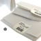 3 x 1ct White Zircon Gemstones