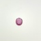 Oval Cut Pink Sapphire Gemstone .95ct 7x6mm (scratch underneath)