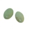 Matched Pair of Turquoise Oval Tablets 13.75ct 20.6x13.1mm