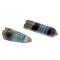 2 x Flourite Crystals 37.5ct