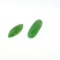 2 x Polished Jade Oblongs 4.9ct