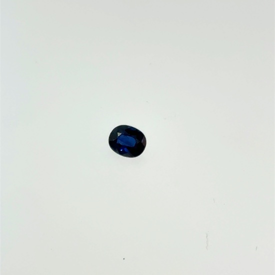 Oval Cut Blue Sapphire .28ct