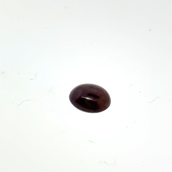 Garnet Star  Cabochon Gemstone 2.7ct 9x7.6mm