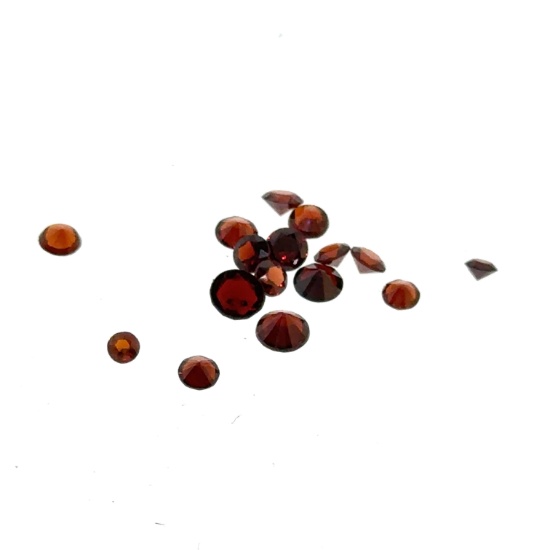 Small Garnet Gemstone Selection 1.75ct