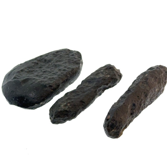 Black Indochinite Tektite 91.1g