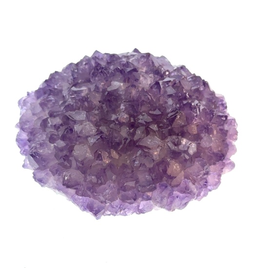 Amethyst Crystal Cluster 92.7g Polished Bottom
