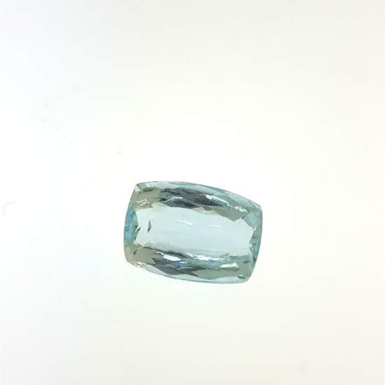 Brilliant Cut Aquamarine Gemstone 6.3ct 13.1x9.3mm