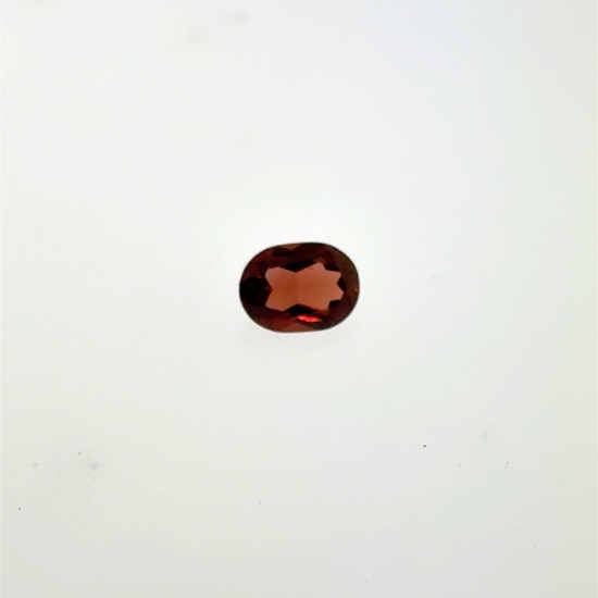 Garnet Gemstone Oval Cut 1.3ct  5.6x7.7mm