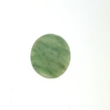 Jadeite Oval Tablet 5ct 13.7x18.5mm