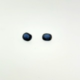 Matched Pair Sapphires .92ct 3.5x5.1mm