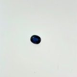 Oval Cut Blue Sapphire .28ct