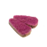 Matched Pair Pink Druzy Quartz Tablets