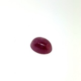 Ruby Oval Cabochon 4.36ct 8x10mm